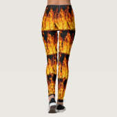 Leggings zur Brandfarbe (Rückseite)