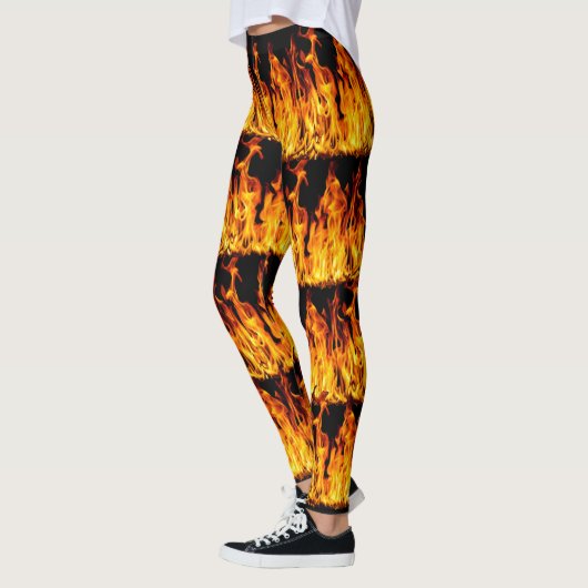 Leggings zur Brandfarbe (Links)