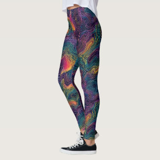 Leggings zur kosmischen Topografie - Spaß