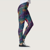Leggings zur kosmischen Topografie - Spaß (Rechts)