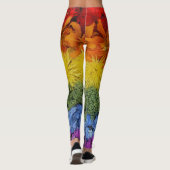 Leggings zur Sammlung von Blume (Rückseite)