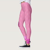 Leggings zur Sensibilisierung für den rosa Brustkr (Links)