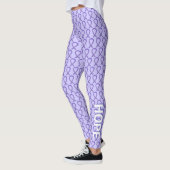 Leggings zur Sensibilisierung für Lavendel Custom  (Links)