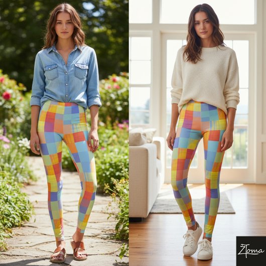 Leggings zur Überprüfung des Pops