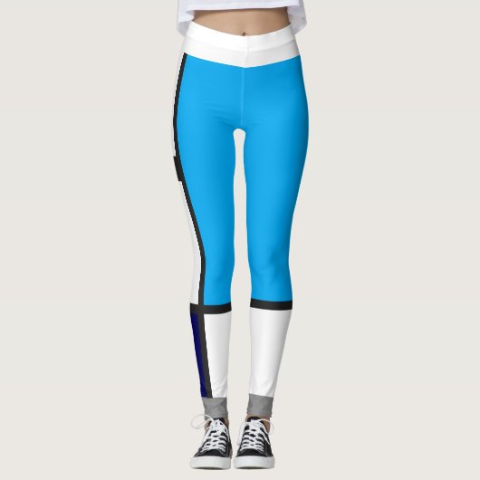 Leggings Zusammensetzung II BlBlY 3 Minimalismus (Vorderseite)