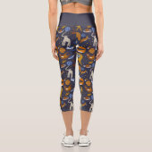 Leggins Capri yoga Animals Outer Space Leggings (Rückseite)