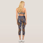 Leggins Capri yoga Animals Outer Space Leggings (Rückseite)