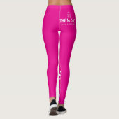Leggins (Lebhaft pink) (Rückseite)