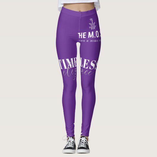 Leggins(Lila) Leggings (Vorderseite)