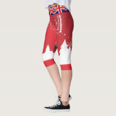 Leggins lustige Flagge UK | Weihnachten Leggings. (Links)