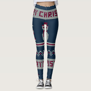 
Leggins Weihnachten,  Damenweihnachtliche Leggin Leggings