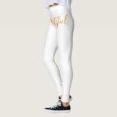 Leggins(Weiß) Leggings (Links)