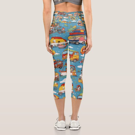 Leggy Capri Leggings (Rückseite)