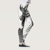 "Leggy Extravaganza: Ein Whimsical Cartoon Marvel Leggings (Rechts)