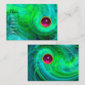 LEGHT VORTEX AMETHYST, grün, gelb, lila Visitenkarte (Vorne/Hinten)