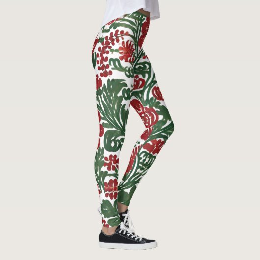 Legierung - Blumenstil mit Blume Leggings (Rechts)