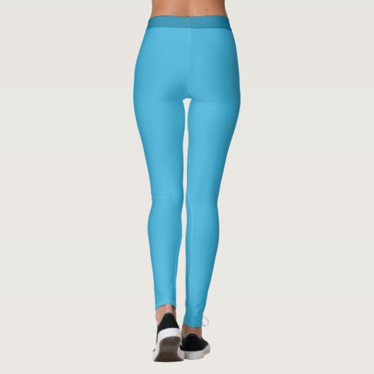 Legierung in Blau Leggings (Rückseite)