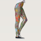 Legings Floral Tropical Fashion design Leggings (Rechts)