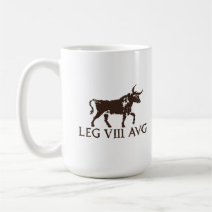 Legio VIII Augusta Stier Römische Geschichte Tasse