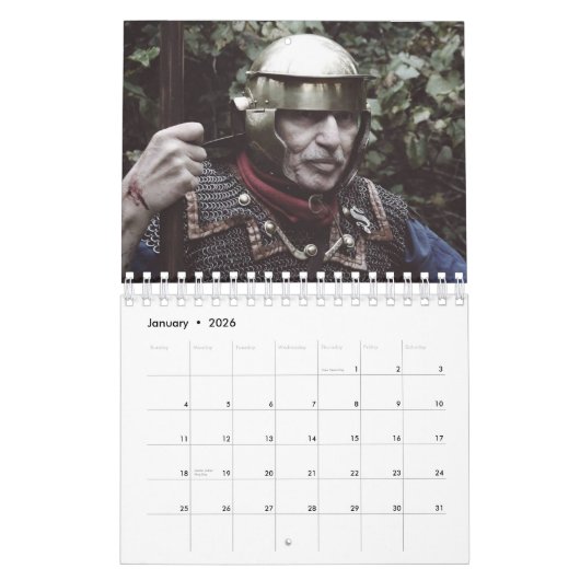 Legio XIIII Gemina Porträt-Kalender Kalender (Jan 2026)