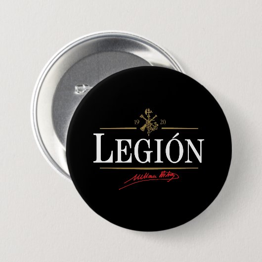 Legión Button (Vorne & Hinten)