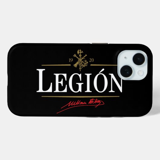Legión Case-Mate iPhone Hülle (Rückseite (Horizontal))