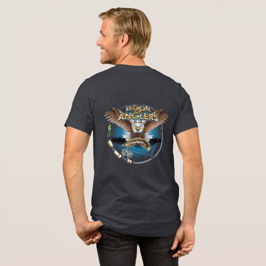Legion des Anglers-T - Shirt (Rückseite voll)