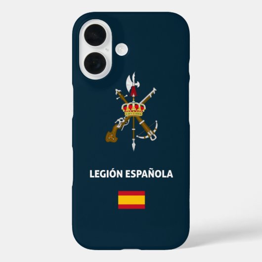 Legion Española Reisepass Handy Case-Mate iPhone Hülle (Rückseite)