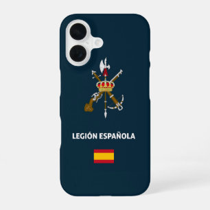 Legion Española Reisepass Handy iPhone 16 Hülle