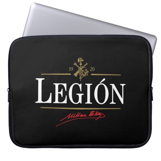 Legión Laptopschutzhülle (Vorderseite)