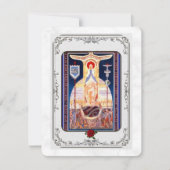 Legion Mary Katholic Funeral Memorial Holy Card (Vorderseite)