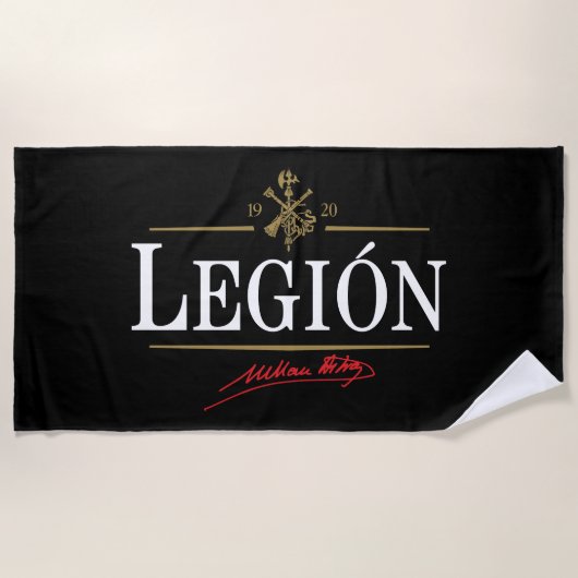 Legión Strandtuch (Vorderseite)