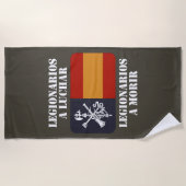Legionäre zum Kampf 2 Strandtuch (Vorderseite)
