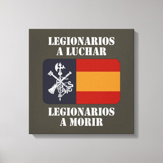 Legionarios a luchar 2 leinwanddruck (Vorderseite)