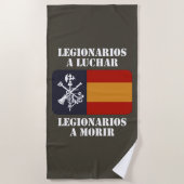 Legionarios a luchar 2 strandtuch (Vorderseite)