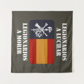 Legionarios a luchar 2 wandteppich (Vorderseite (Horizontal))