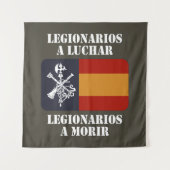 Legionarios a luchar 2 wandteppich (Vorderseite)