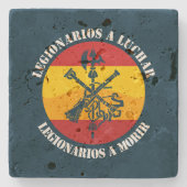 Legionarios a luchar steinuntersetzer (Vorderseite)