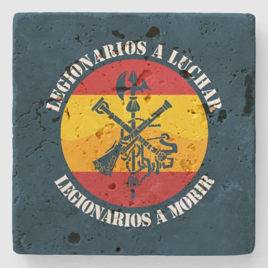 Legionarios a luchar steinuntersetzer (Vorderseite)