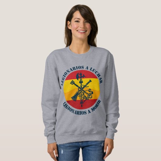 Legionarios a luchar sweatshirt (Vorne ganz)