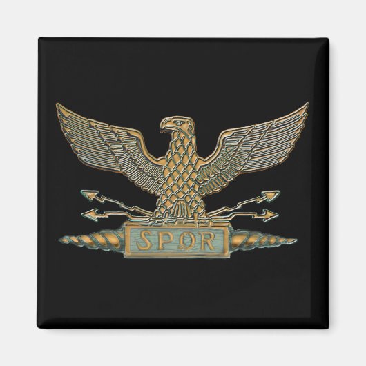 Legionärs Adler Kupfer Magnet (Vorne)