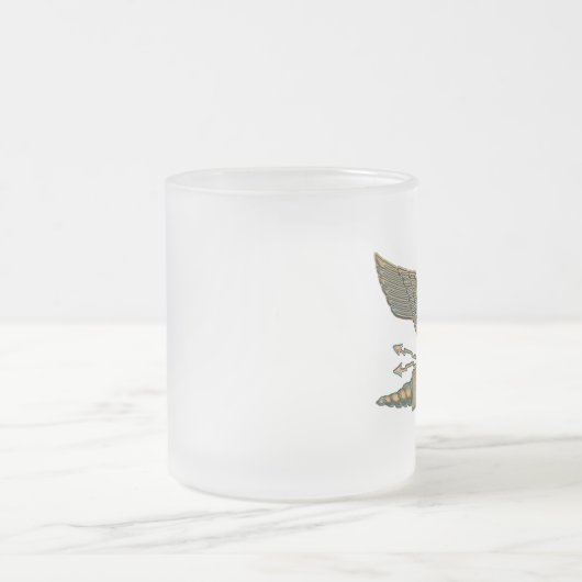 Legions-Eagle-Kupfer Mattglastasse (Mittel)