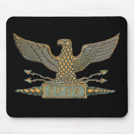 Legions-Eagle-Kupfer Mousepad (Vorne)