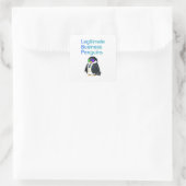 Legitimate Business Penguins Aufkleber (Tasche)