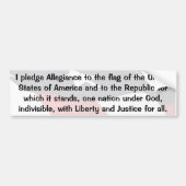 Legitimationsverpflichtung Autoaufkleber (Vorne)