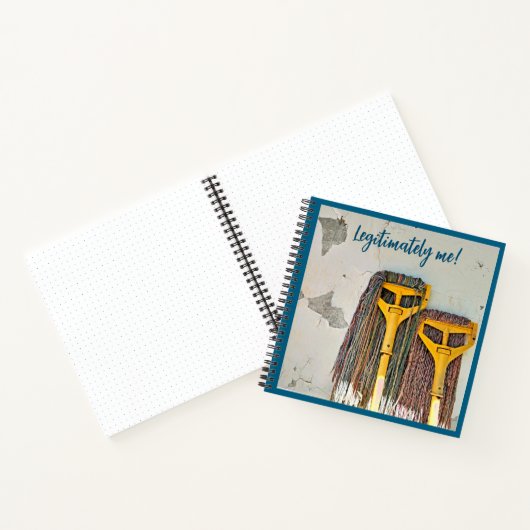 Legitimität-Me-SpiralNotebook Notizblock (Innenseite)