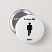 Legless and Stolz Buttonbadge Button (Vorne & Hinten)