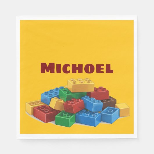 Lego upsherin napkins serviette (Vorderseite)