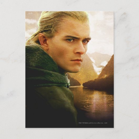 LEGOLAS GREENLEAF™ 3/4 Profil Postkarte (Vorderseite)