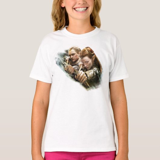 LEGOLAS GREENLEAF™ and TAURIEL™ Graphic T-Shirt (Vorderseite)
